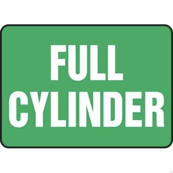 Accuform SAFETY SIGN FULL CYLINDER 7 in X 10 in MCPG593XT - main